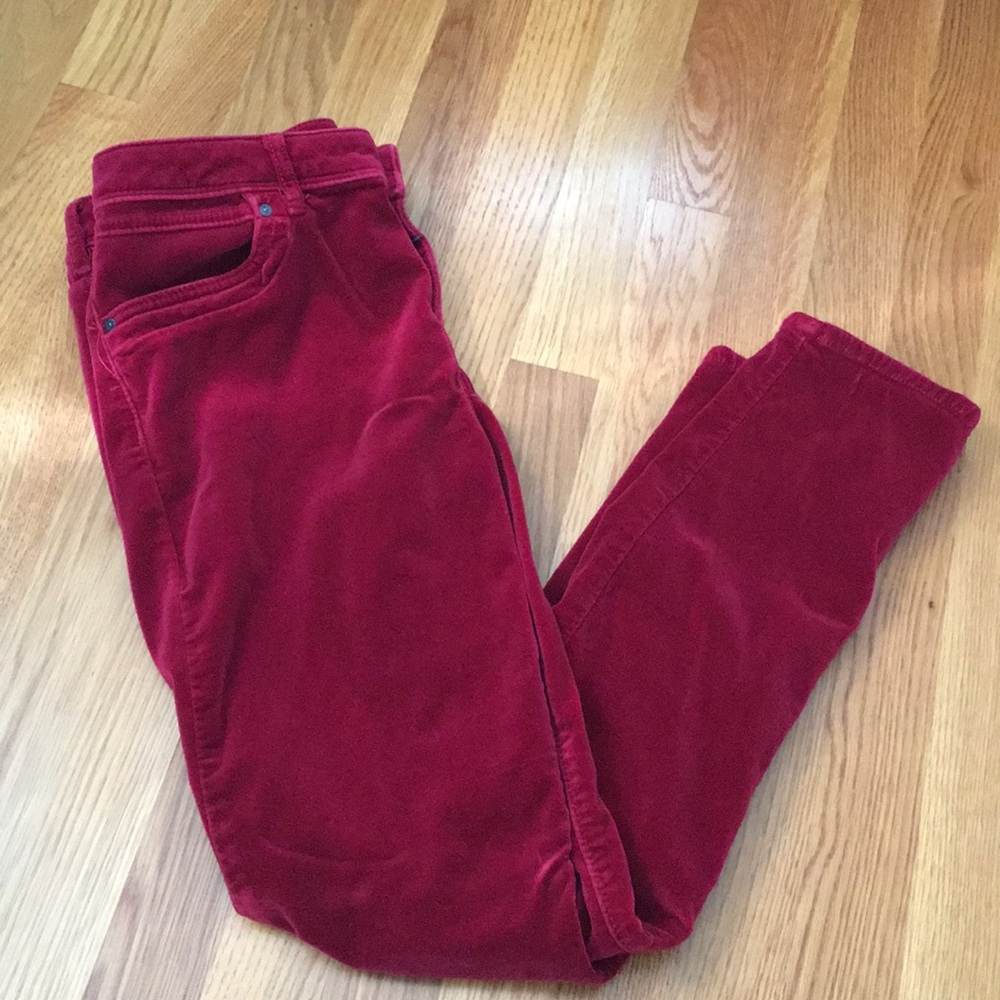 Velvet pants